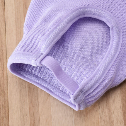 Blue 2-Pack Women's Non-Slip Yoga Gloves - Open Back Half Finger Cotton Stretchy Grip Gloves for Aerial Yoga, Pilates, and Fitness