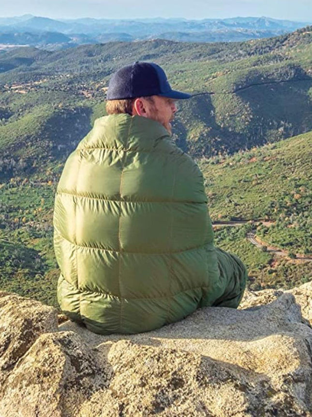 Military Green Compact Lightweight Quilted Blanket – product detail