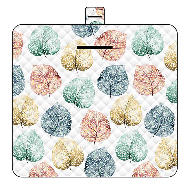 Leaves Thick Waterproof Foldable Picnic Mat