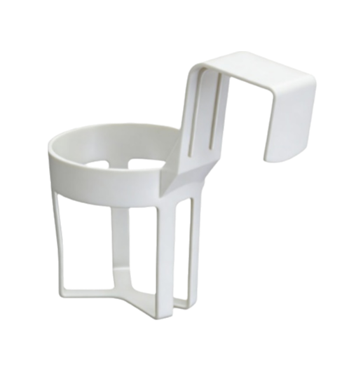 White Car Cup Holder Universal Vehicle Drink Organizer Portable Beverage Rack (Set of 4)