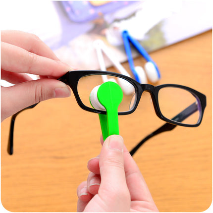 10 Pcs Black Portable Eyeglass Cleaning Clip – design and finish