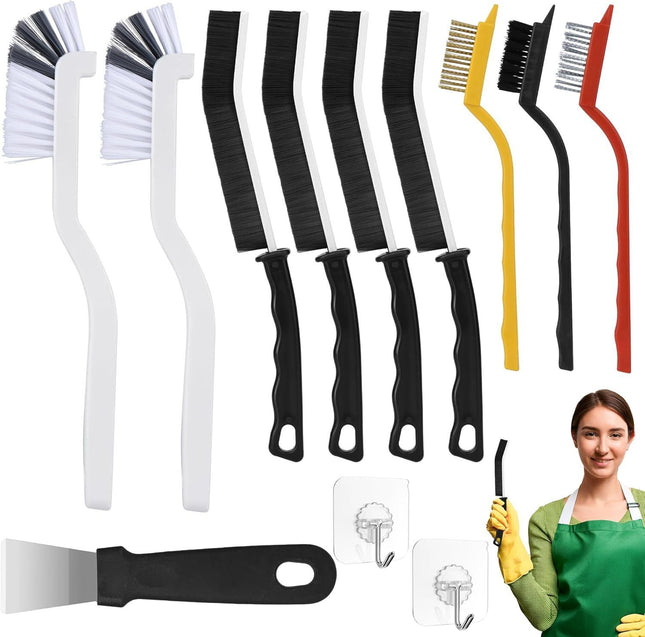 Set B Multi-Use Heavy-Duty Cleaning Brush Set