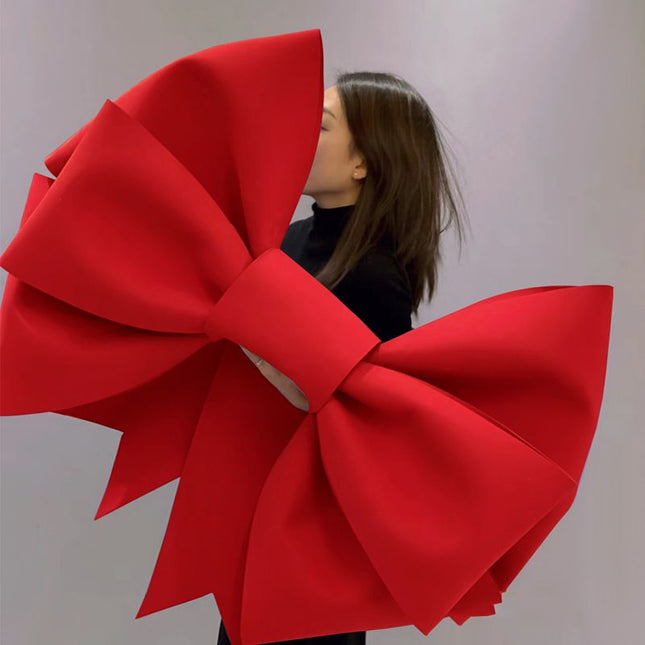 Red EVA Bow Decoration DIY Kit