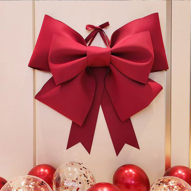 Dark Red EVA Bow Decoration DIY Kit