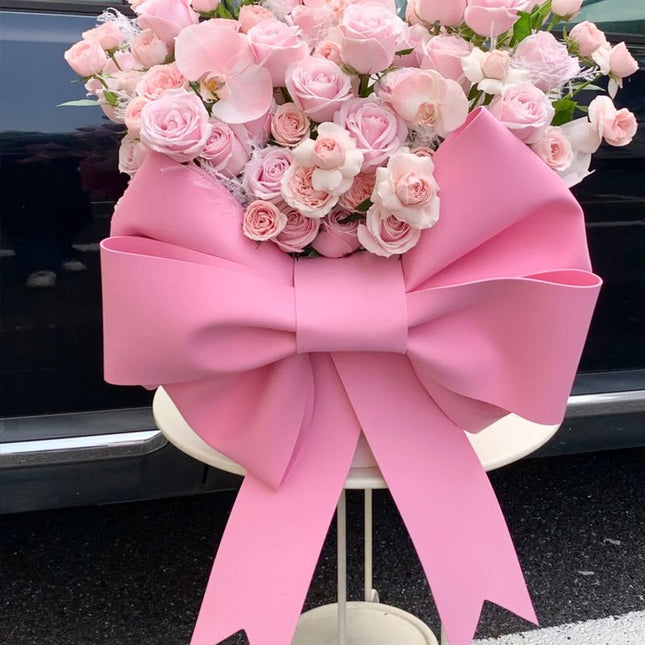 Pink EVA Bow Decoration DIY Kit