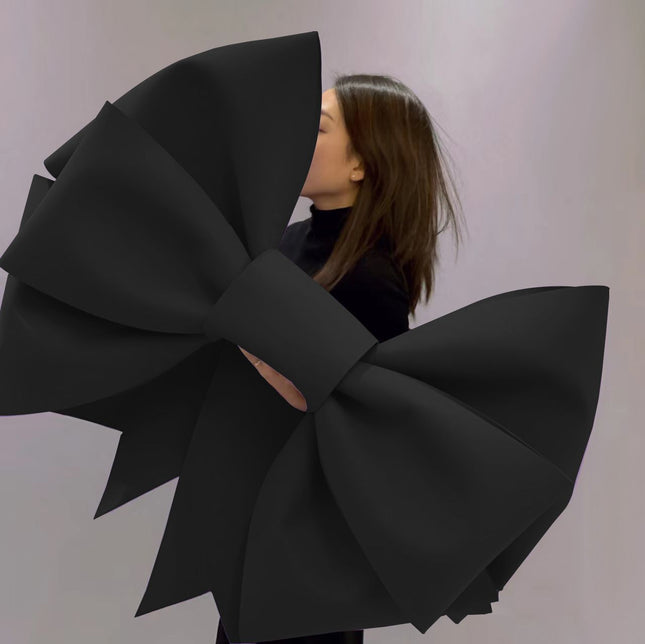 Black EVA Bow Decoration DIY Kit
