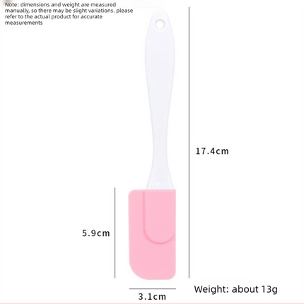 7 Pcs Red Detachable Silicone Spatula - Food Grade Heat Resistant Baking Scraper for Cream, Jam & Batter - Easy Clean Kitchen Tool for Home Bakers & Cooking Enthusiasts
