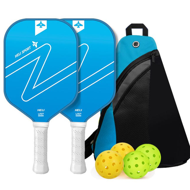 Blue Gradient Pickleball Paddle Set