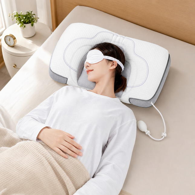Adjustable Height Air Chamber Pillow – product detail