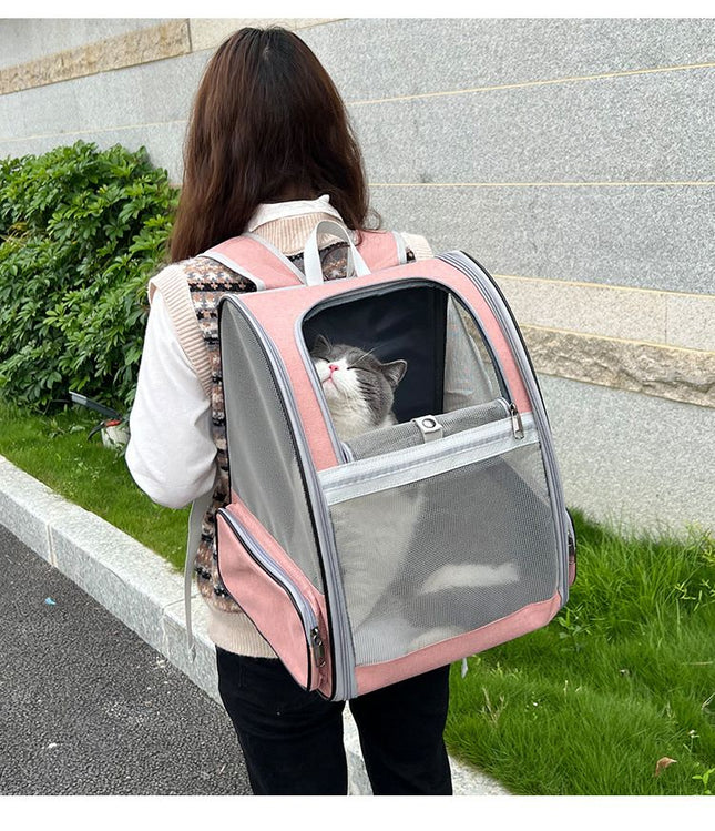 Pink Breathable Pet Carrier – product detail