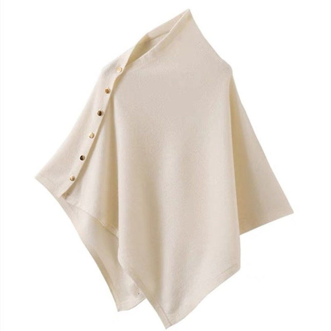 White Women's Winter Shawl Wrap – product detail