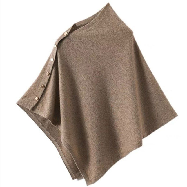 Brown Women's Winter Shawl Wrap