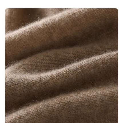 Brown Women's Winter Shawl Wrap - 140 x 56 cm Polyester Two Way Knitted Cape Scarf, Warm Lightweight Layer for Everyday Outfits, Work and Travel