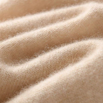 Khaki Women's Winter Shawl Wrap - 140 x 56 cm Polyester Two Way Knitted Cape Scarf, Warm Lightweight Layer for Everyday Outfits, Work and Travel