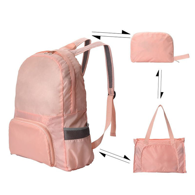 Pink Lightweight Foldable Backpack – product detail