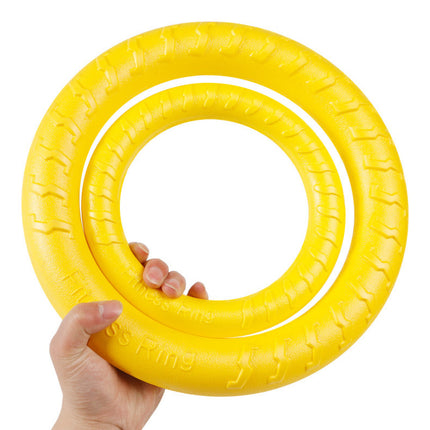 EVA Dog Toy Set – 4-Piece Interactive Play Kit for Large Dogs with Floating Disc, Pull Ring, Chew Ball & Tug Rope
