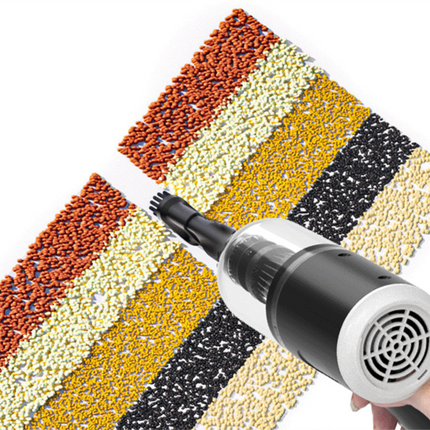 Black High-Power Cordless Handheld Vacuum Cleaner – Compact, Rechargeable, and Portable for Home, Car, and Desk Use