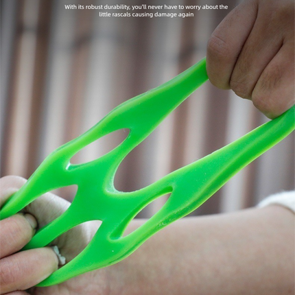 Floral green 10-Pack Reusable Silicone Cat Paw Lint Remover for Clothes and Laundry, Double-Sided Sticky Cleaner for Pet Hair and Dust – Ideal for Home Use