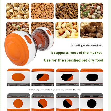 3-Pack Interactive Feeder Toy for Dogs and Cats with Slow Feeding Design, Durable ABS Material – Ideal for Mental Stimulation and Healthy Eating Habits