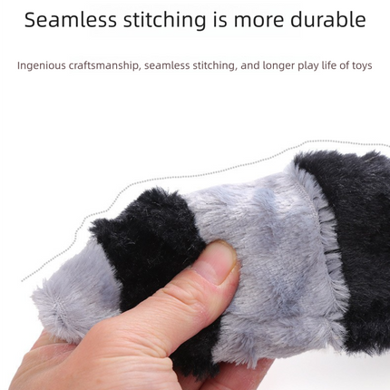 3-Pack Plush Pet Toys with Squeaker – Durable Fur-Textured Chew Toys for Dogs, Featuring Three Distinct Designs for Long-Lasting Fun