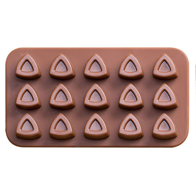 2-Piece Dubai Rectangle Chocolate Silicone Mold Set (Triangle V888-ELOSUNG48224