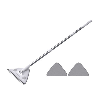 10-Pack Window Cleaning Sets – Each with Rod, Triangular Head & 2 Cloths