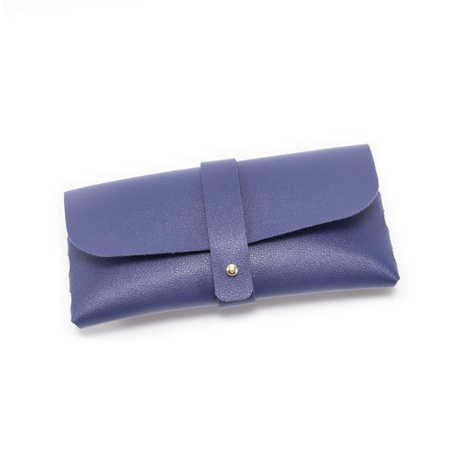 30-Piece Blue Chic & Sleek PU Leather Soft Eyeglass Case
