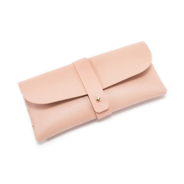 30-Piece pink Chic & Sleek PU Leather Soft Eyeglass Case