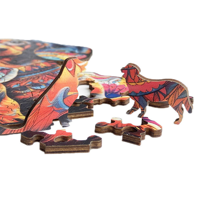 Irregular-Shaped Puzzle A3 Size (33 x 43cm) 210-Piece Design 4mm Thickness Compact Packaging(Ceramic – product detail