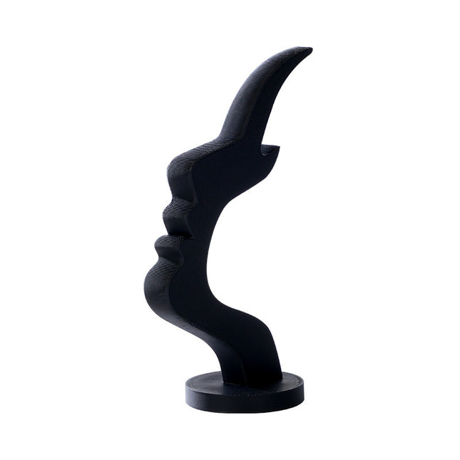 2-Pack Black Desktop Eyeglass Holder Minimalist Design for Home or Office Stable Display Stand with Rounded