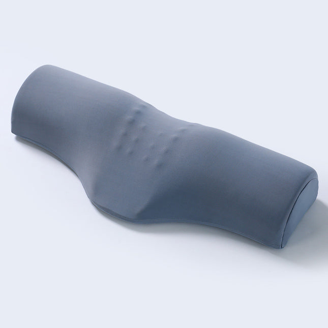 Dark gray Cervical Support Pillow Memory Foam Core with Ergonomic Design for Neck Pain Relief and Deep