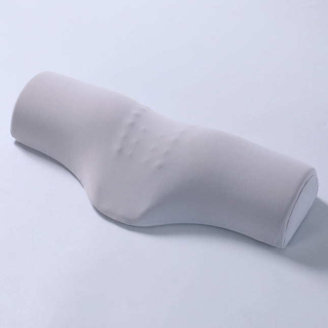 Light grey Cervical Support Pillow Memory Foam Core with Ergonomic Design for Neck Pain Relief and Deep