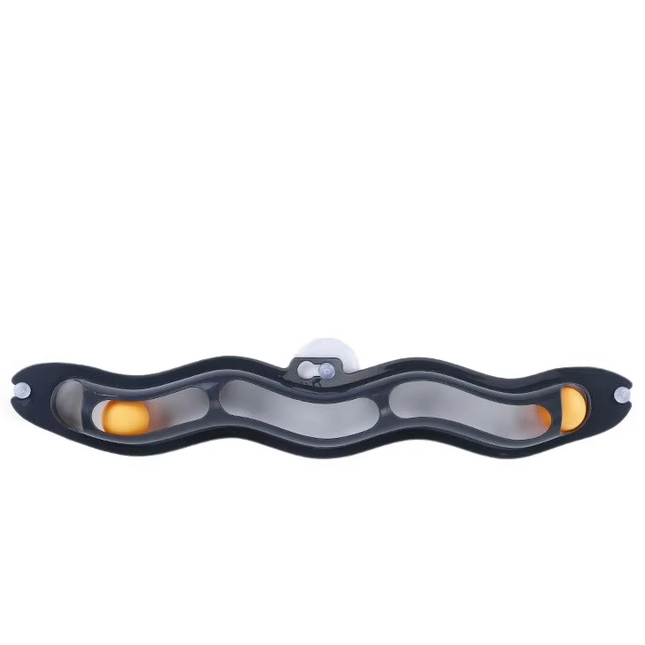 Black Cat Track Ball Toy