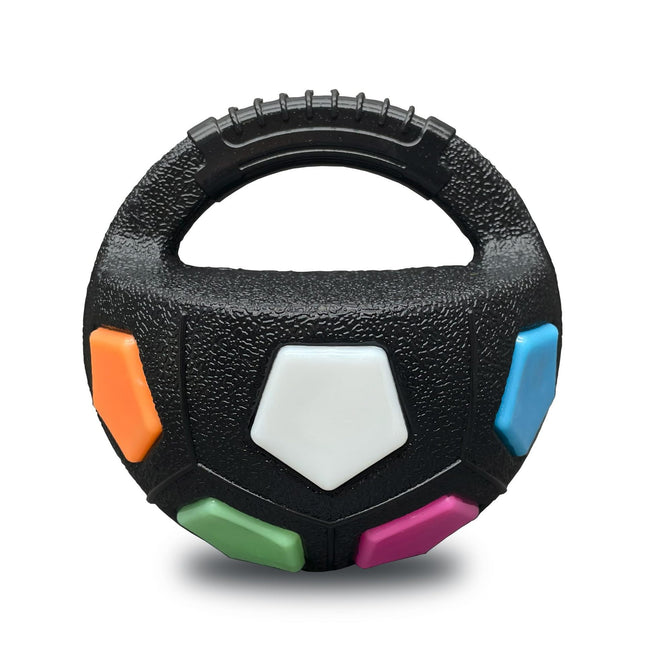 Colorful Dog Toy Handheld Bouncing Ball with Sound