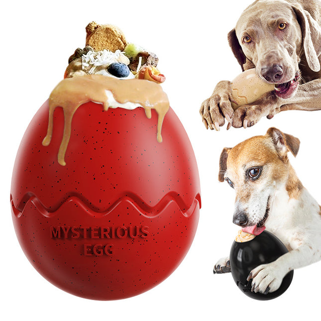 Yellow Mysterious Egg Slow-Feeder Treat Dispenser for – product detail