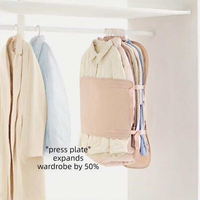 Pink Foldable Hanging Compression Board for Wardrobe Organization 90 x 58 cm Ultra-Thin Garment – product detail