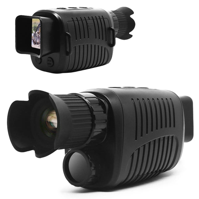 R7 Monocular Night Vision Device with 10x Digital Zoom 2.5K QHD Video Recording Infrared Night