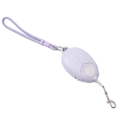 Purple Retractable Dog Leash with Luminous Rope 3M Anti-Tangle Automatic Extension Pet Walking Rope
