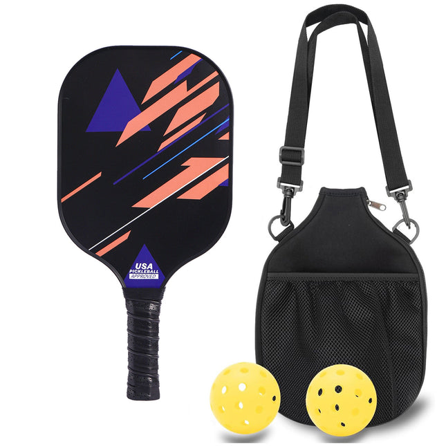 Professional Carbon Fiber Pickleball Paddle Set with Advanced Polymer Core