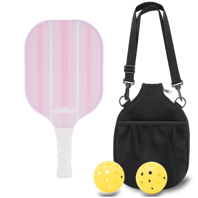 Professional Carbon Fiber Pickleball Paddle Set with Advanced Polymer Core
