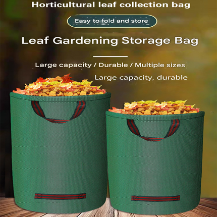 Heavy-Duty Pop-Up Garden Leaf Bag – shape and profile