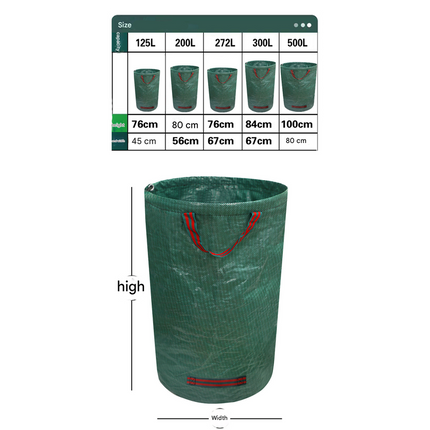 Heavy-Duty Pop-Up Garden Leaf Bag – product features