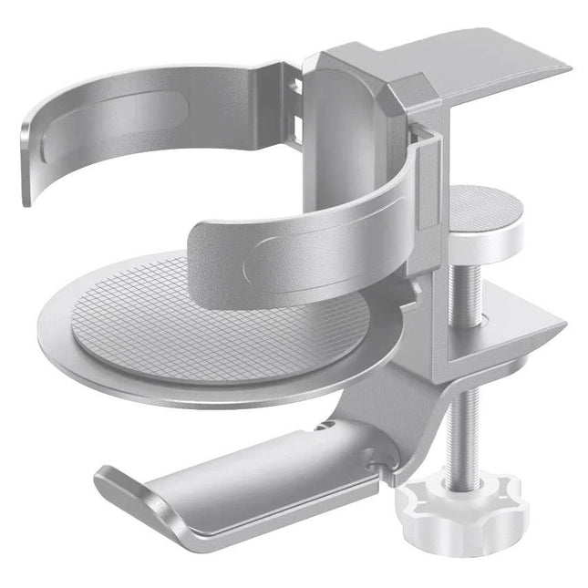 Silver 2-in-1 Rotating Headphone and Cup V888-ELOSUNG48776