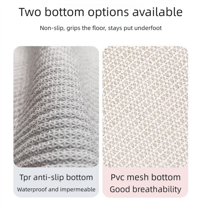Dark Brown Thickened Chenille Bathroom Floor Mat 50x80cm Super Absorbent Non-Slip TPR Backing Rug – product detail