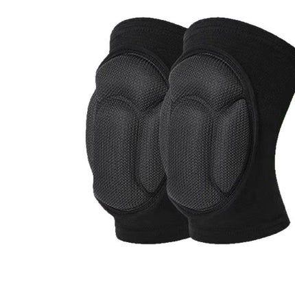 Size S Black Protective Sponge Knee Pads for Cycling and Climbing Impact Resistant Guard Pair for Sports and Roller Skating Comfort Solution for Local Athletes(1 Pair)
