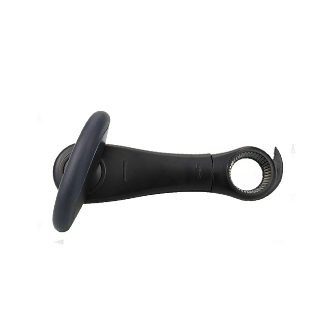 Black Multifunctional Manual Can Opener with Safe Smooth Edge Cutting Effort-Saving Design for Home Kitchen