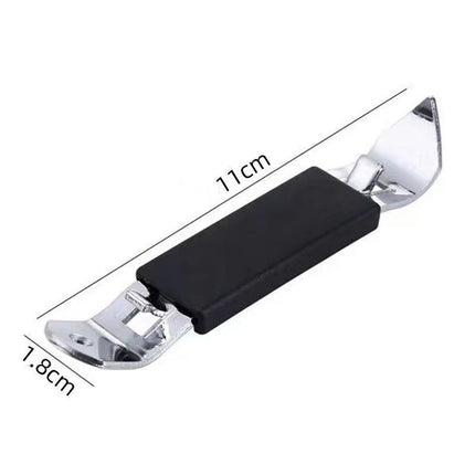 5-Pack Light blue Magnetic Can Opener - Heavy Duty Puncture Tool for Condensed Milk and Coconut Cream Cans - Commercial Grade Kitchen Accessory for Milk Tea Shops and Daily Home Pantry Use