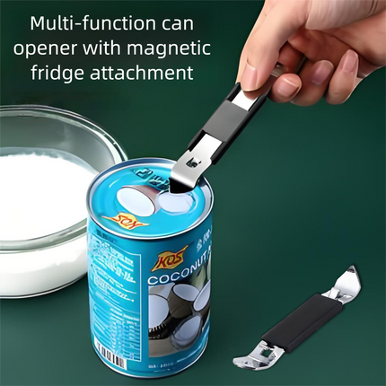 5-Pack Red Magnetic Can Opener - Heavy Duty Puncture Tool for Condensed Milk and Coconut Cream Cans - Commercial Grade Kitchen Accessory for Milk Tea Shops and Daily Home Pantry Use