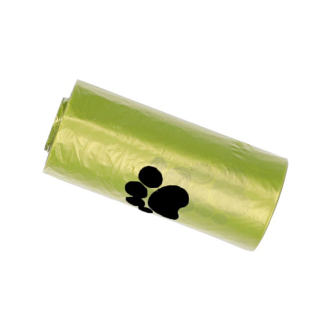 Pet Waste Bag Dispenser with 10 Rolls of Paw Printed – product detail