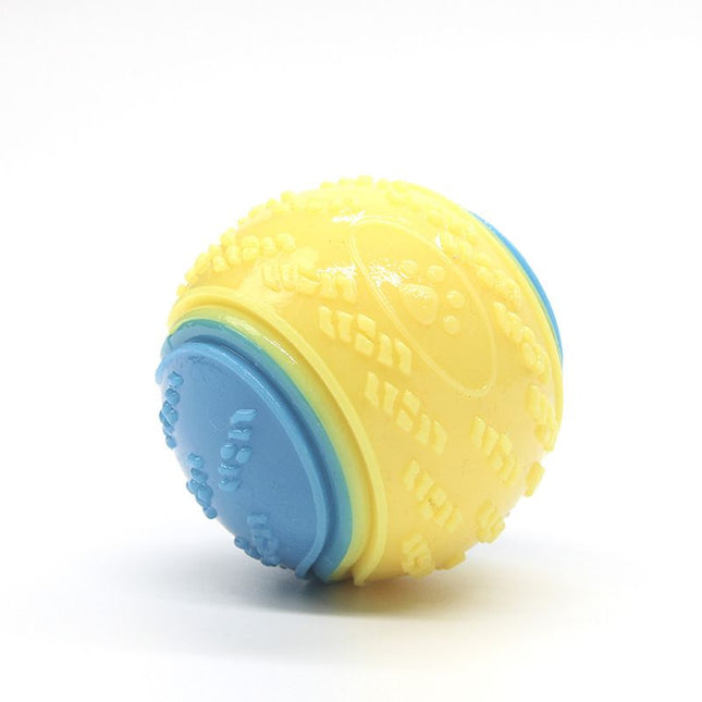 Blue and yellow Squeaky Dog V888-ELOSUNG48930